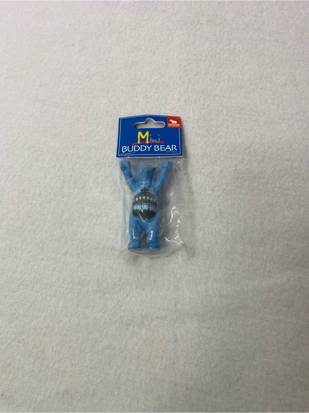 BUDDY BEAR BERLIN Horizontal Miniature Statue Blue New Factory Sealed